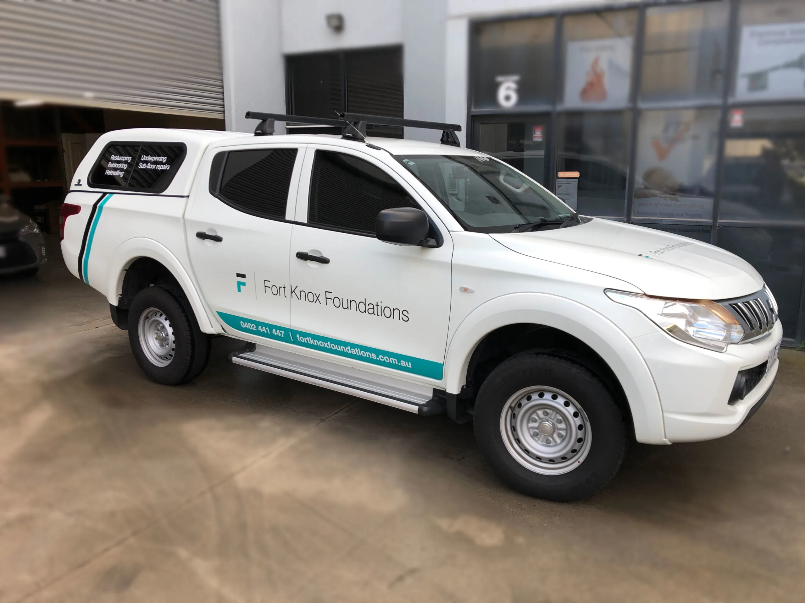 Fort Knox Foundations ute wrap side view
